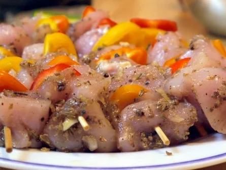 Koriander-Fenchel-Hähnchenspieße - Rezept - Bild Nr. 8