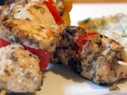 Koriander-Fenchel-Hähnchenspieße - Rezept