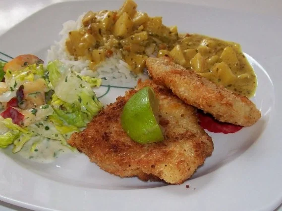 Seelachsfilet in knuspriger Kokoshülle - Rezept - Bild Nr. 9