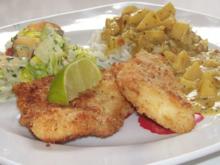 Seelachsfilet in knuspriger Kokoshülle - Rezept