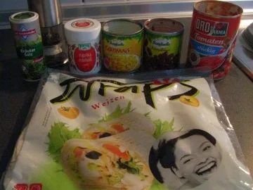 Rezept: Wraps Mexicana Bild Nr. 2 Wraps Mexicana - Rezept - Bild Nr. 2