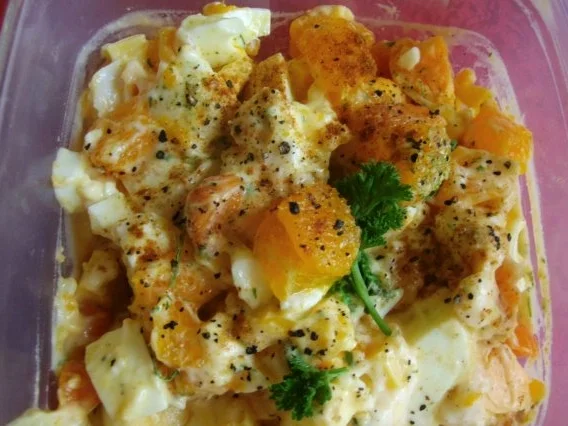 Eiersalat mit frechen Früchten - Rezept - Bild Nr. 6