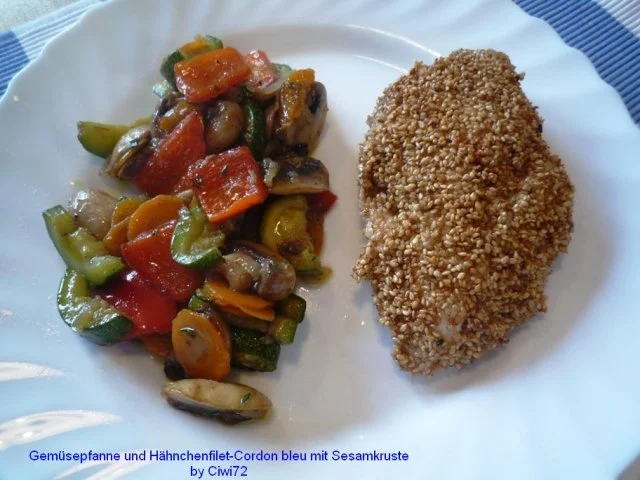 Gemüsepfanne - Rezept