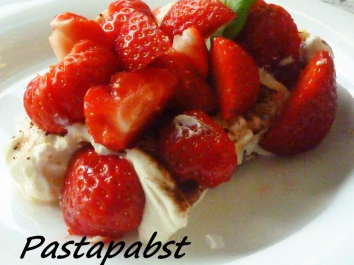 Cantuccini Erdbeer Tiramisu - einfach - von Pastapabst