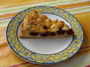 Kirschkuchen - Kuchen mit karamelisiertem Mandel Topic - Rezept