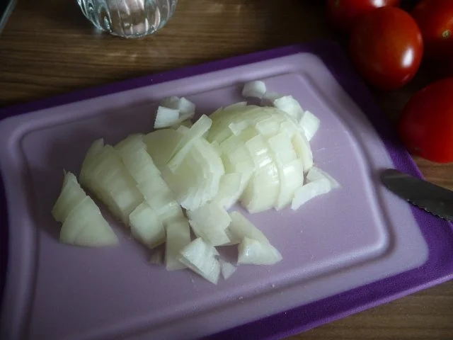 Rezept: Fleischlos : Paprika mit Gemüsereis gefüllt aus dem Backofen.... Bild Nr. 8 Fleischlos : Paprika mit Gemüsereis gefüllt aus dem Backofen.... - Rezept - Bild Nr. 8