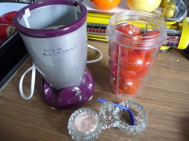 Rezept: Fleischlos : Paprika mit Gemüsereis gefüllt aus dem Backofen.... Bild Nr. 12 Fleischlos : Paprika mit Gemüsereis gefüllt aus dem Backofen.... - Rezept - Bild Nr. 12