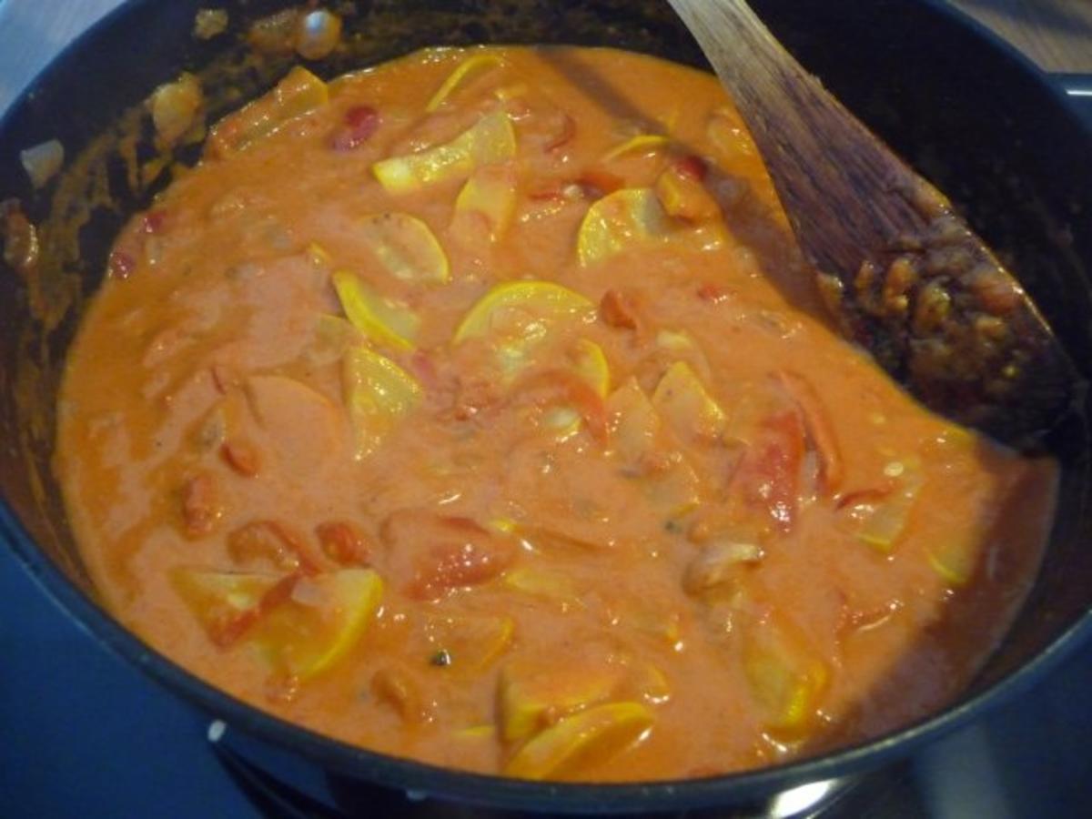 Fleischlos : Paprika mit Gemüsereis gefüllt aus dem Backofen.... - Rezept - Bild Nr. 18