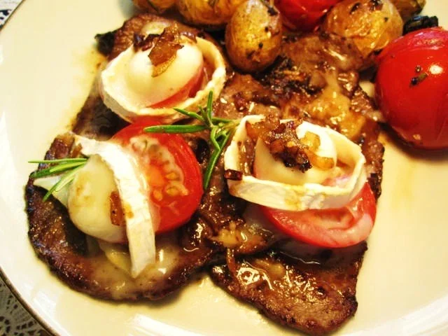 Rinder-Minuten-Steaks mediterran - Rezept