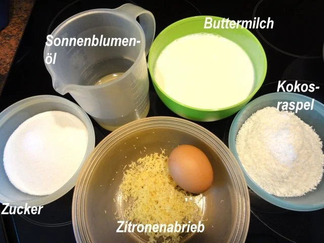 Muffin:   ZITRONEN-KOKOS-Geschmack - Rezept - Bild Nr. 2