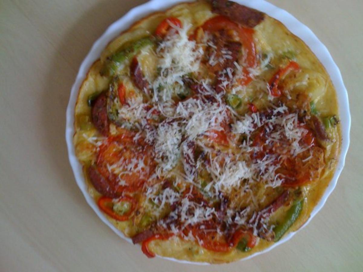 Bilder für Leo´s Pfannkuchenpizza Rezept