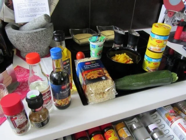 Rezept: Gebratene Mie Nudeln mit Gemüse Bild Nr. 4 Gebratene Mie Nudeln mit Gemüse - Rezept - Bild Nr. 4