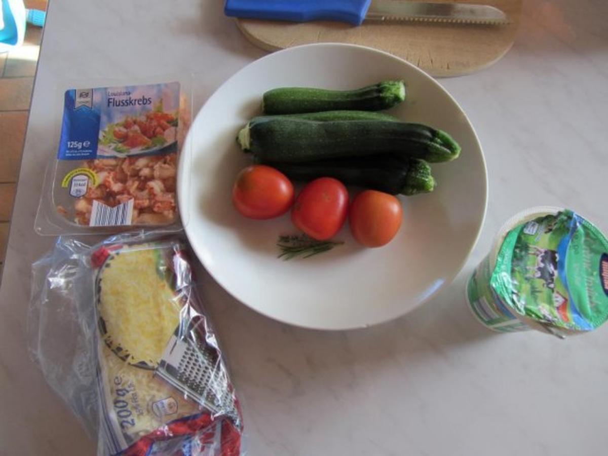 Gegrillte Mini – Zucchini mit Krebsfleisch - Rezept - Bild Nr. 3