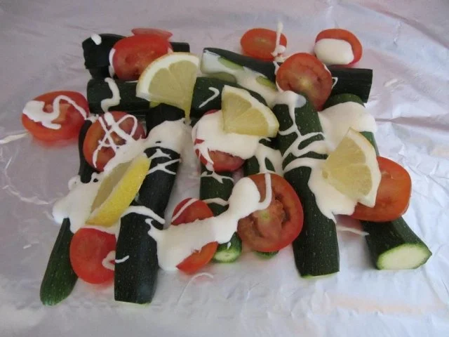 Gegrillte Mini – Zucchini mit Krebsfleisch - Rezept - Bild Nr. 6