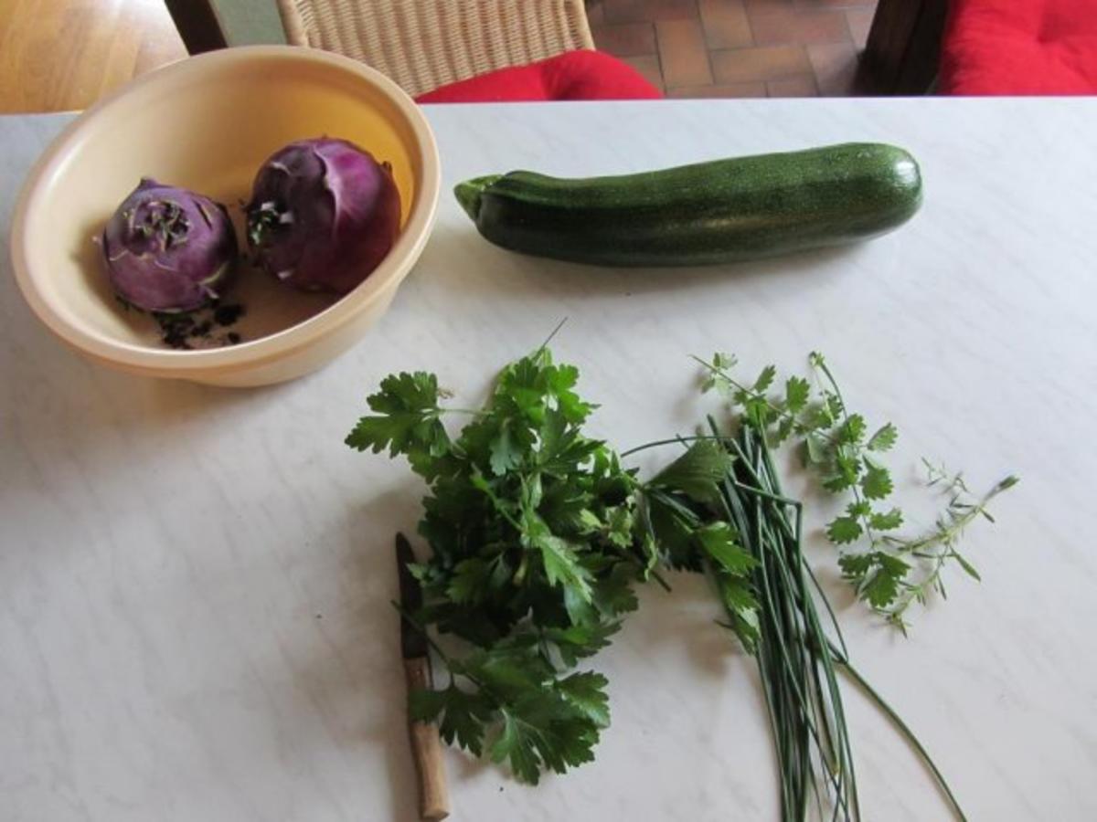 Zucchini – Kohlrabi – Gemüse - Rezept - Bild Nr. 4