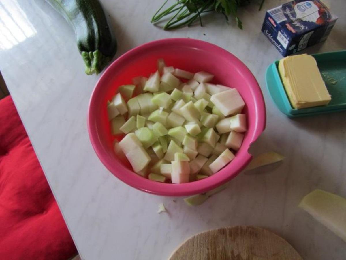 Zucchini – Kohlrabi – Gemüse - Rezept - Bild Nr. 7