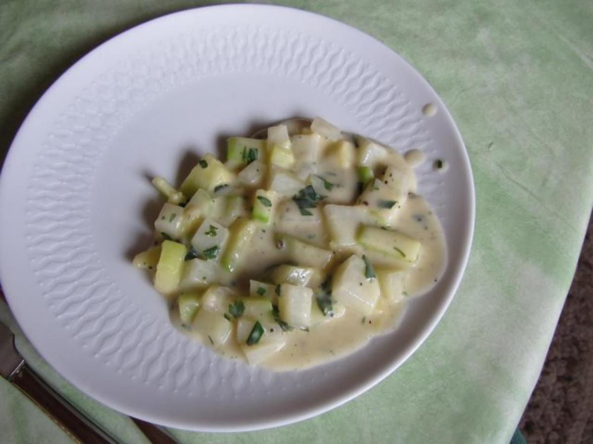 Zucchini – Kohlrabi – Gemüse - Rezept