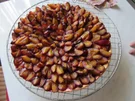 Hefe Kuchen mit Pflaumen - Rezept
