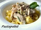 Rezept: Zitronenrahm Tagliatelle mit Hähnchen Zitronenrahm Tagliatelle mit Hähnchen - Rezept