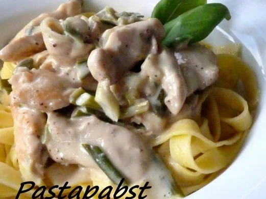 Zitronenrahm Tagliatelle mit Hähnchen - Rezept - Bild Nr. 2