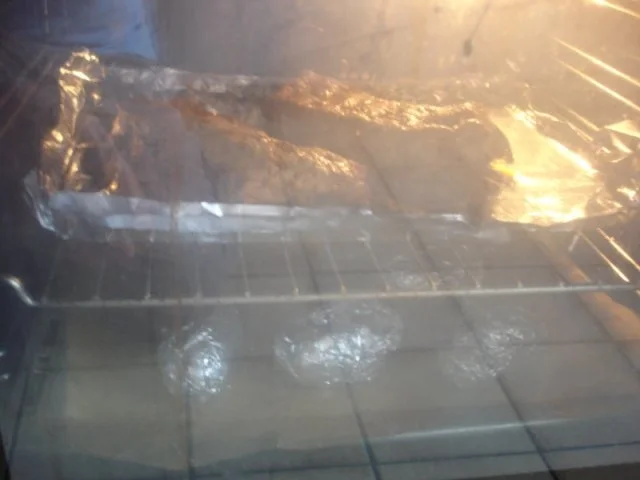 Rezept: Rippchen mit Krautsalat und Ofenkartoffeln mit Sour Cream Bild Nr. 9 Rippchen mit Krautsalat und Ofenkartoffeln mit Sour Cream - Rezept - Bild Nr. 9