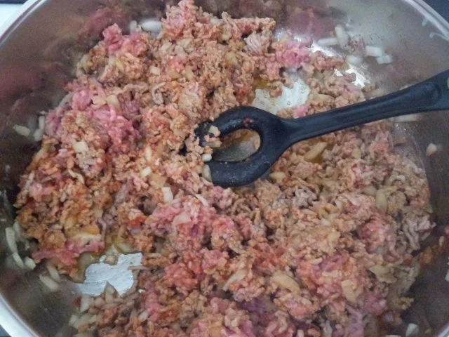 Zuccini- Hackfleisch- Paprikapfanne - Rezept