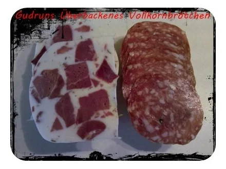 Rezept: Abendbrot: Überbackenes Brötchen â la Gudrun Bild Nr. 5 Abendbrot: Überbackenes Brötchen â la Gudrun - Rezept - Bild Nr. 5