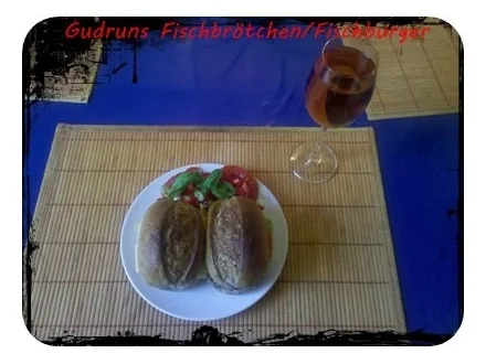 Fisch: Fischbrötchen/Fischburger â la Gudrun - Rezept - Bild Nr. 12