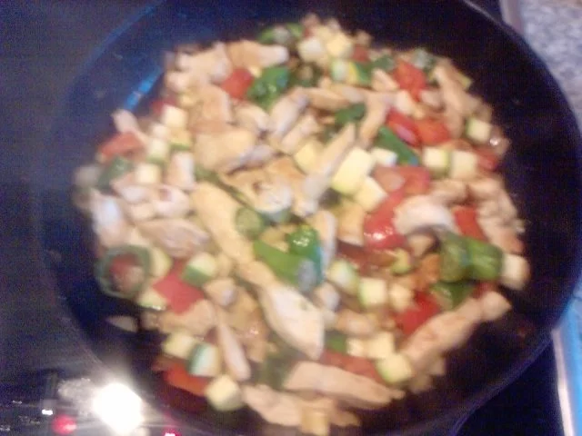 Rezept: Käsige Asiatische Ratatouille-Pfanne Bild Nr. 3 Käsige Asiatische Ratatouille-Pfanne - Rezept - Bild Nr. 3