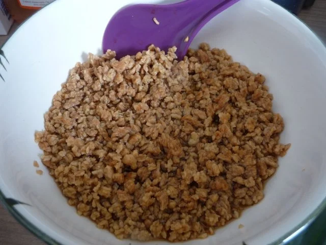 Fleischlos : Soja-Bolognese mit Reisnudeln - Rezept - Bild Nr. 5