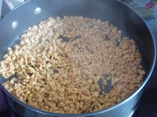 Fleischlos : Soja-Bolognese mit Reisnudeln - Rezept - Bild Nr. 7