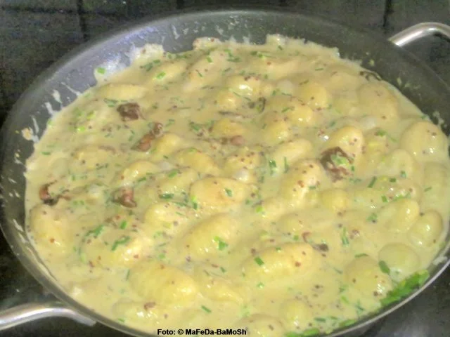 Gnocchi in Senfsahne - Rezept - Bild Nr. 2