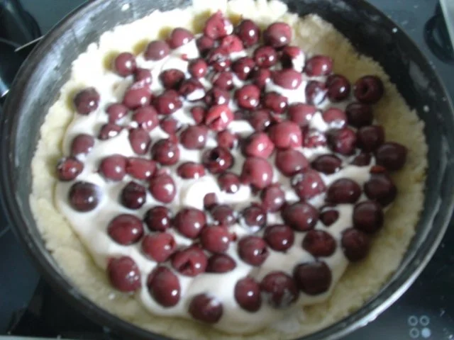 Rezept: Kirsch-Käsekuchen mit Streuseln Bild Nr. 12 Kirsch-Käsekuchen mit Streuseln - Rezept - Bild Nr. 12