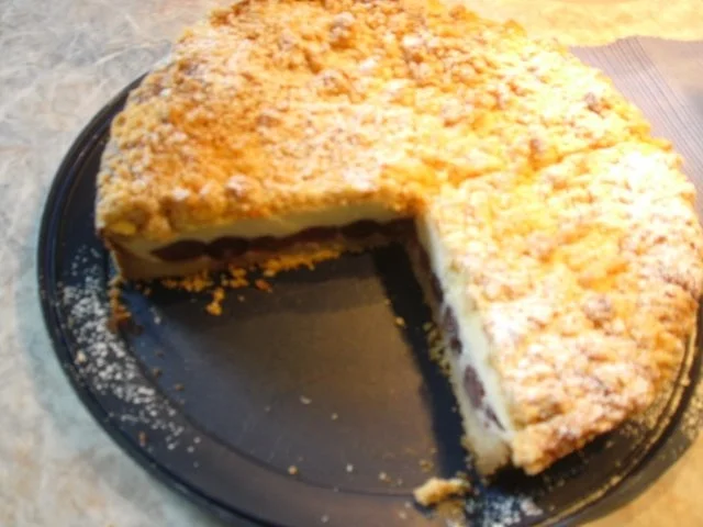 Rezept: Kirsch-Käsekuchen mit Streuseln Bild Nr. 16 Kirsch-Käsekuchen mit Streuseln - Rezept - Bild Nr. 16