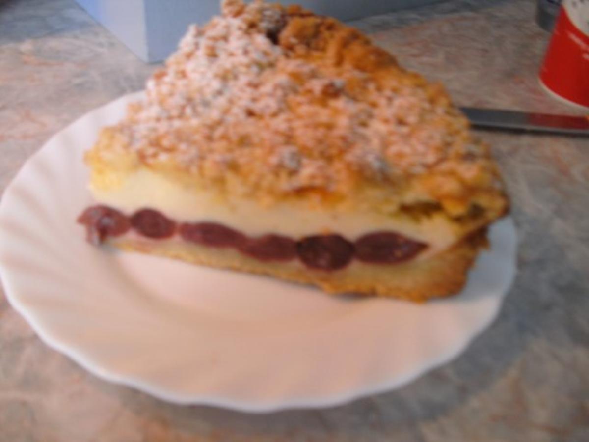 Bilder für Kirsch-Käsekuchen mit Streuseln - Rezept