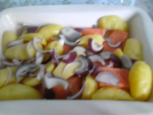 Überbackene Lachsfilets - Rezept - Bild Nr. 3