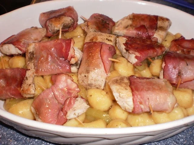 Puten-Saltimbocca mit Gnocchi und Gurken - Rezept - Bild Nr. 5