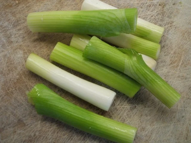 Gemüse: Gebackene Lauchzwiebeln mit Karotten-Petersilienwurzel-Püree - Rezept - Bild Nr. 3