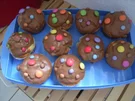 Rezept: Smartie-Muffins Smartie-Muffins - Rezept