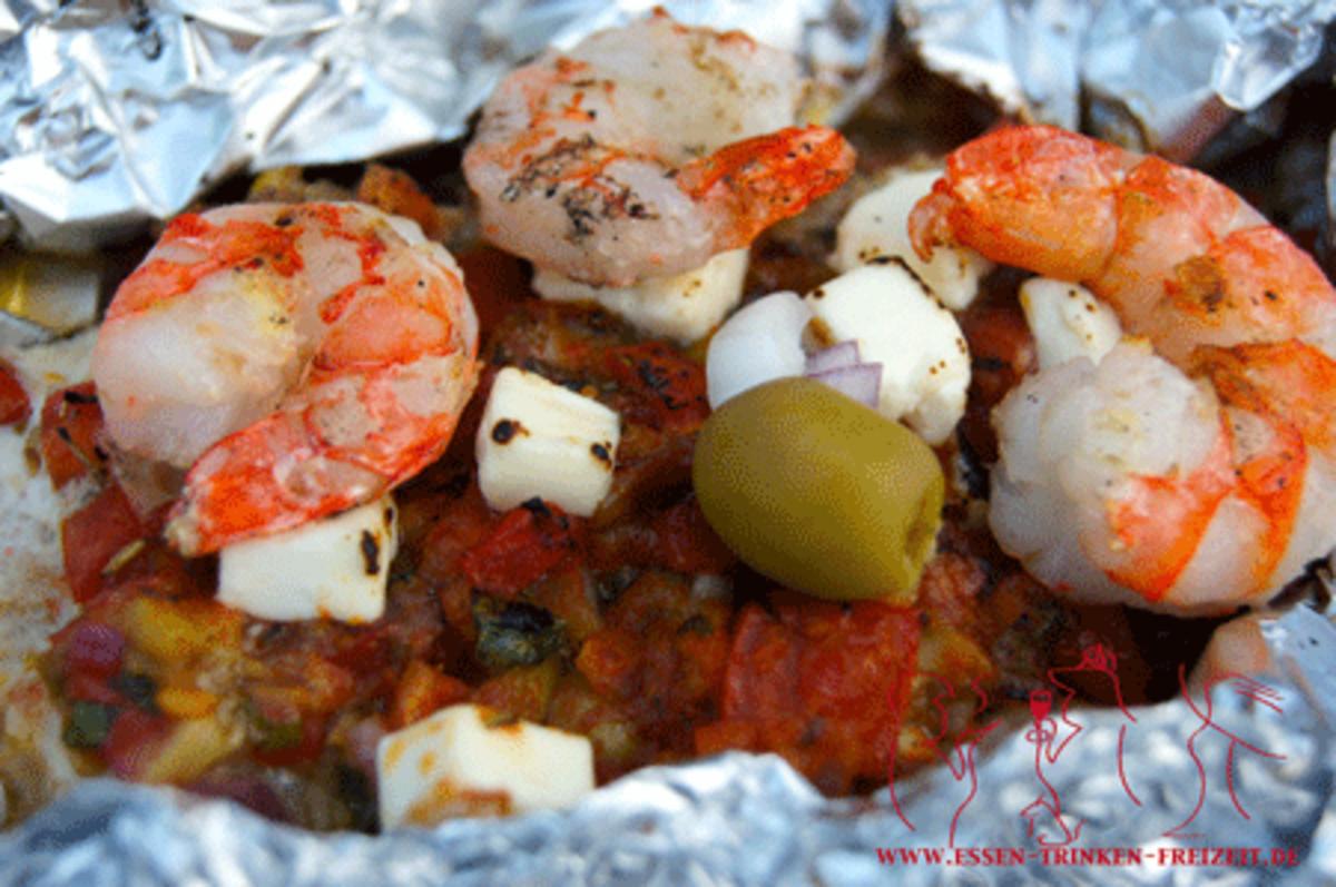 Alu - Fisch mit gefüllter Bulgur-Tomate  &   zweierlei Käse - Rezept - Bild Nr. 5