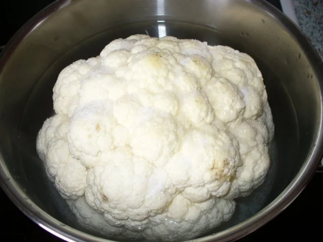 Hähnchenbrust mit Blumenkohl und Röstkartoffeln - Rezept - Bild Nr. 6