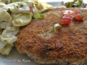 Knuspriges Schnitzel aus gemischten Pilzen - Rezept