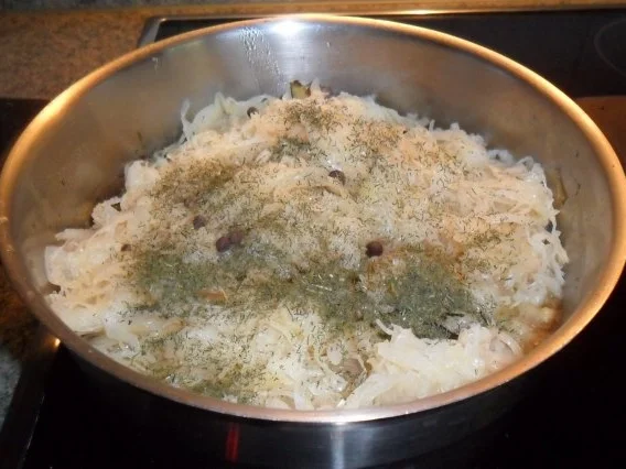 sauerkrautstamper mit kartoffeln - Rezept