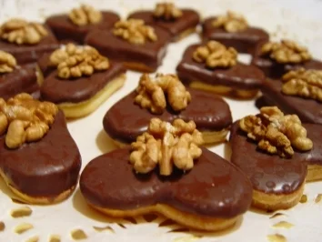 Rezept: Plätzchen -- Aprikosenherzen Plätzchen -- Aprikosenherzen - Rezept