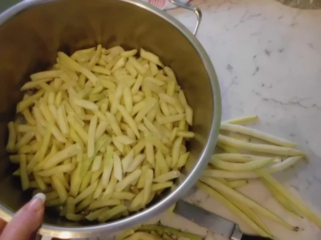 Paprikásch aus gelben Bohnen - Ungarn - Rezept - Bild Nr. 2