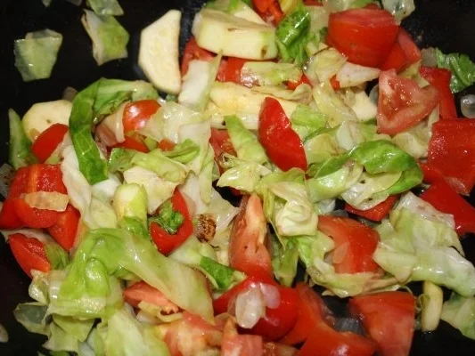 Geräucherte Dorade auf dem Gemüsebett - Rezept - Bild Nr. 2