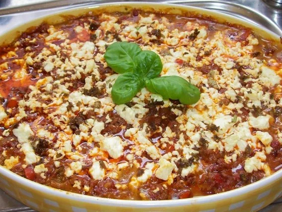 Mediterraner Kartoffel-Spinat-Auflauf mit Hackfleisch und Feta - Rezept - Bild Nr. 9