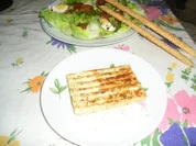 Bunter Salat mit Grilltofu - Rezept