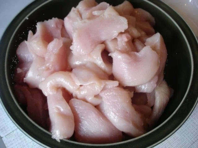 Hähnchennuggets mit Wokgemüse und Pommes frites - Rezept - Bild Nr. 4