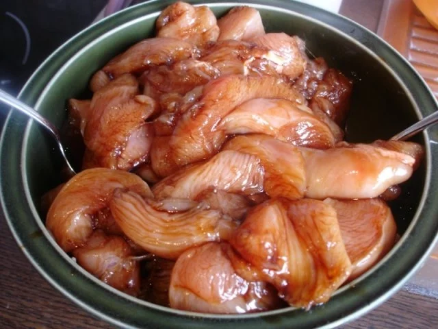 Hähnchennuggets mit Wokgemüse und Pommes frites - Rezept - Bild Nr. 6